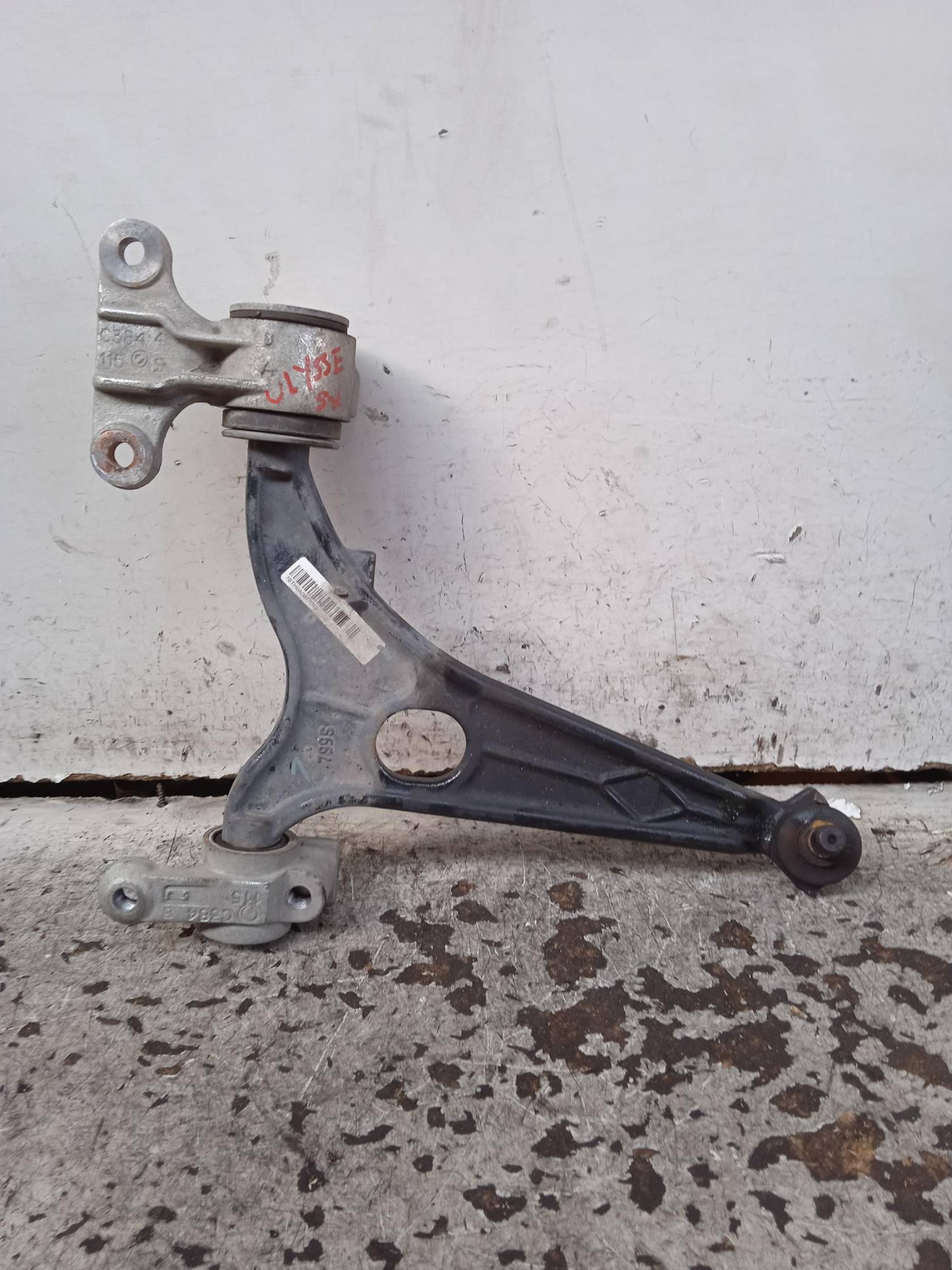 Braccio oscillante sosp. ant. sx.